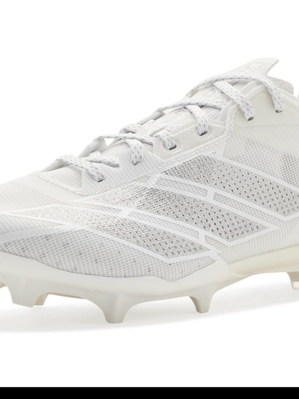 adidas White‎ Adizero football cleats
